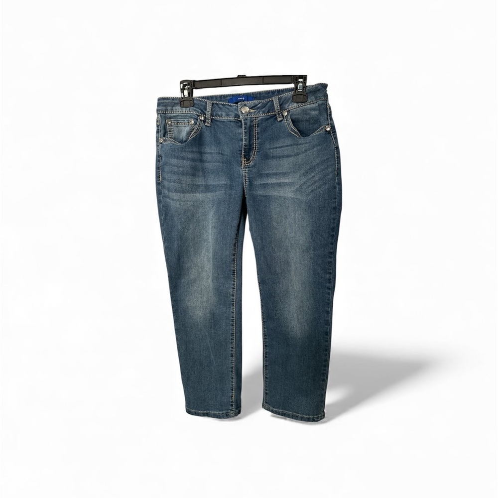 Apt. 9 Women's Classic Blue Cropped Jeans